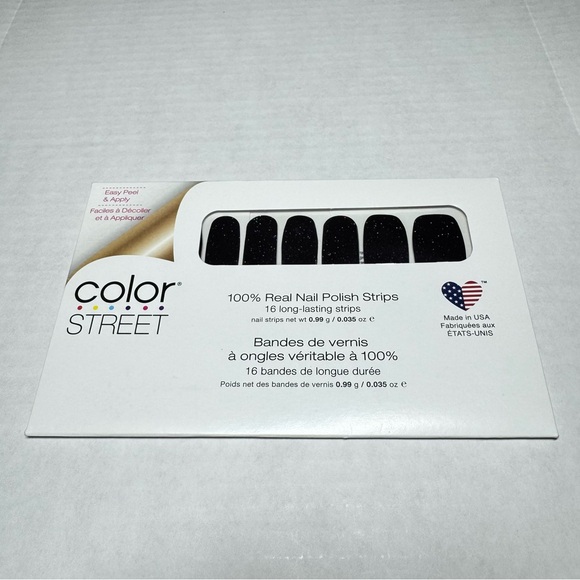 *Exclusive* Color Street: Plum As You Are | Purple Blackberry Glitter Fall Dark - Picture 3 of 15